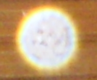 Enlarged Spirit Orb with Man's Face